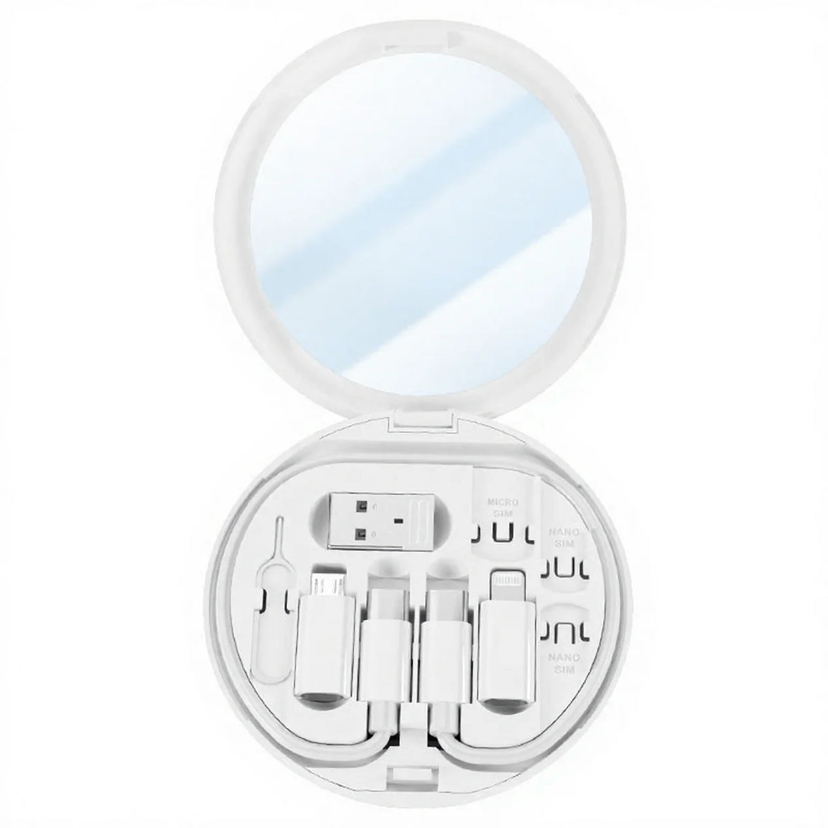 Kabel 4-in-1 60W Szybkie Ładowanie z Etui i Uchwytem na Telefon